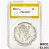 Image 1 : 1901-S Morgan Silver Dollar PGA MS64