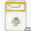 Image 1 : 1943 Mercury Silver Dime PGA MS68 FSB