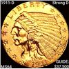 Image 1 : 1911-D Strong D $2.50 Gold Quarter Eagle CHOICE BU