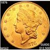 Image 1 : 1876 $20 Gold Double Eagle UNCIRCULATED