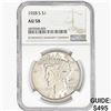 Image 1 : 1928-S Silver Peace Dollar PCGS AU58