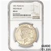 Image 1 : 1921 Silver Peace Dollar NGC MS61 HR