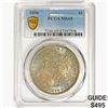 Image 1 : 1896 Morgan Silver Dollar PCGS MS65