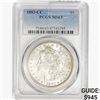 Image 1 : 1883-CC Morgan Silver Dollar PCGS MS63