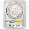 Image 2 : 1884-CC Morgan Silver Dollar PCGS MS64