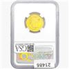 Image 2 : 2023 G.Britain Â£25 1/4oz. Gold 274th NGC MS69 Brit