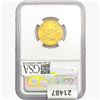 Image 2 : 1998 $10 1/4oz. Gold Eagle NGC MS69 Ty 1 REV
