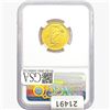 Image 2 : 2023 G.Britain Â£25 1/4oz. Gold 251th NGC MS68 Brit