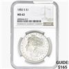 Image 1 : 1882-S Morgan Silver Dollar NGC MS62