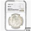 Image 1 : 1882-O Morgan Silver Dollar NGC MS61