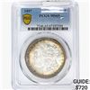 Image 1 : 1897 Morgan Silver Dollar PCGS MS65