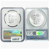 Image 2 : 2009&2011 [2] 2oz. SILV. Canadian $5 ANACS/NGC MS6