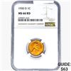 Image 1 : 1950-D Wheat Cent NGC MS66 RD