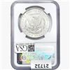 Image 2 : 1884-CC Morgan Silver Dollar NGC MS63