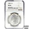 Image 1 : 1880-S Morgan Silver Dollar NGC MS66