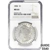 Image 1 : 1884 Morgan Silver Dollar NGC MS65