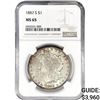 Image 1 : 1887-S Morgan Silver Dollar NGC MS65