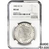 Image 1 : 1882-CC Morgan Silver Dollar NGC MS64