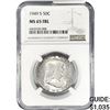 Image 1 : 1949-S Franklin Half Dollar NGC MS65 FBL