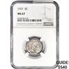 Image 1 : 1937 Buffalo Nickel NGC MS67