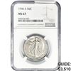 Image 1 : 1946-S Walking Liberty Half Dollar NGC MS67