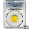 Image 1 : 1836 $2.50 Gold Quarter Eagle PCGS AU50 Block 8