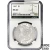 Image 1 : 1887 Morgan Silver Dollar NGC MS63