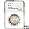 Image 1 : 1939-D Walking Liberty Half Dollar NGC MS66