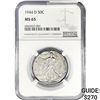 Image 1 : 1944-D Walking Liberty Half Dollar NGC MS65