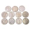 Image 1 : 1878-1898 UNC Morgan Silver Dollars [11 Coins]