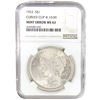 Image 1 : 1922 Silver Peace Dollar NGC MS62 Curved Clip @10: