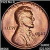 Image 1 : 1922 No D Wheat Cent CHOICE BU