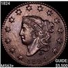 Image 1 : 1824 Coronet Head Cent CHOICE BU+