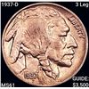 Image 1 : 1937-D 3 Leg Buffalo Nickel UNCIRCULATED