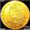 Image 1 : 1807 $5 Gold Half Eagle CHOICE BU