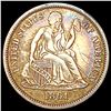 Image 1 : 1861 Seated Liberty Dime CLOSELY UNCIRCULATED