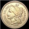 Image 1 : 1868 Nickel Three Cent CLOSELY UNCIRCULATED