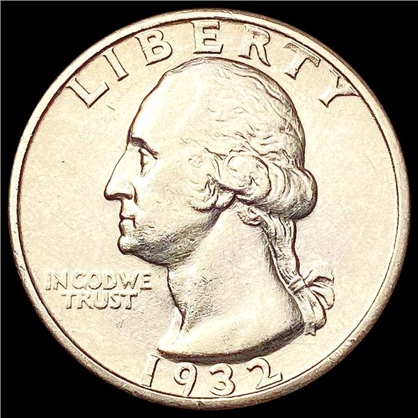 1932-S Washington Silver Quarter CHOICE AU