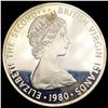 Image 2 : 1980 Virgin Isles SILV $5 GEM PROOF