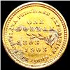 Image 2 : 1903 Lousiana Expo Gold Dollar CLOSELY UNCIRCULATE