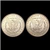 Image 2 : [2] Morgan Silver Dollars [1880-O, 1890] CLOSELY U