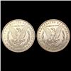 Image 2 : [2] Morgan Silver Dollars [1880-O, 1890] CLOSELY U