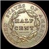 Image 2 : 1828 Classic Head Half Cent UNCIRCULATED