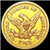 Image 2 : 1851 $2.50 Gold Quarter Eagle CLOSELY UNCIRCULATED