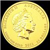 Image 1 : 2011 Australia 1/10oz Gold $15 GEM PROOF