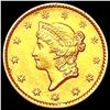 Image 1 : 1852 Rare Gold Dollar UNCIRCULATED