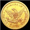 Image 2 : 1861 $2.50 Gold Quarter Eagle CLOSELY UNCIRCULATED