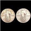 Image 1 : [2] Standing Liberty Quarters [1927, 1928-D] NEARL