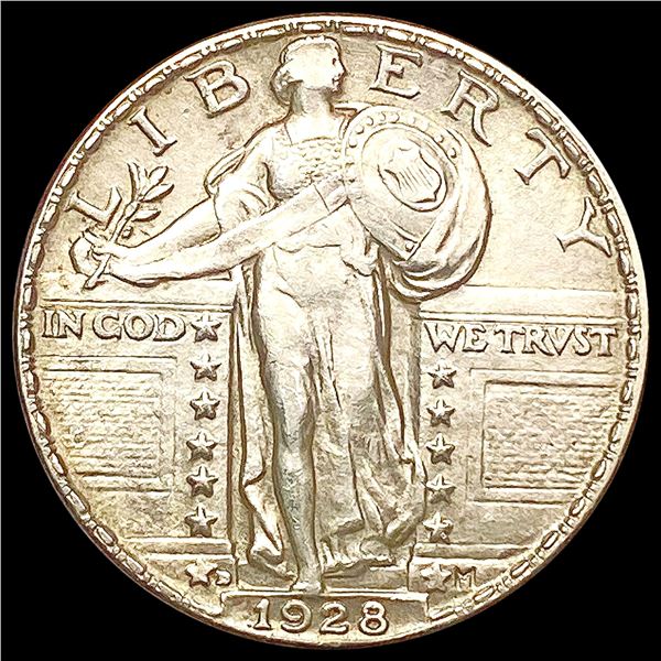 1928-D Standing Liberty Quarter CLOSELY UNCIRCULAT