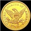 Image 2 : 1856 $2.50 Gold Quarter Eagle CLOSELY UNCIRCULATED